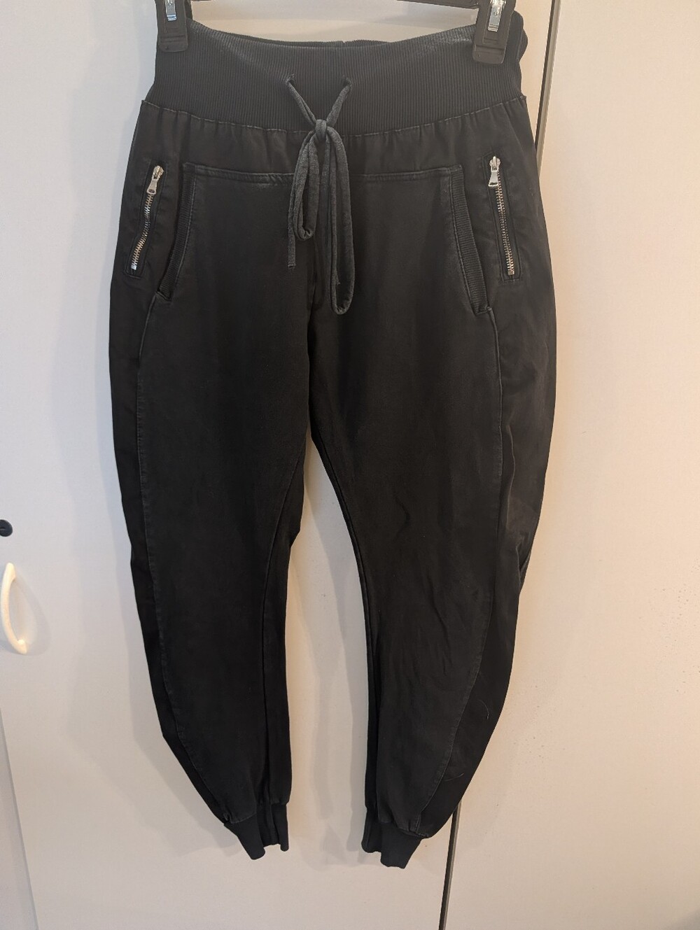 Suzy D London XS Women's Black Ultimate Drawstring Jogger Pants